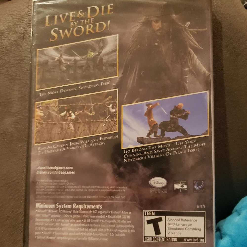 Disney Pirates of the Caribbean: At World's End PC Game NWT